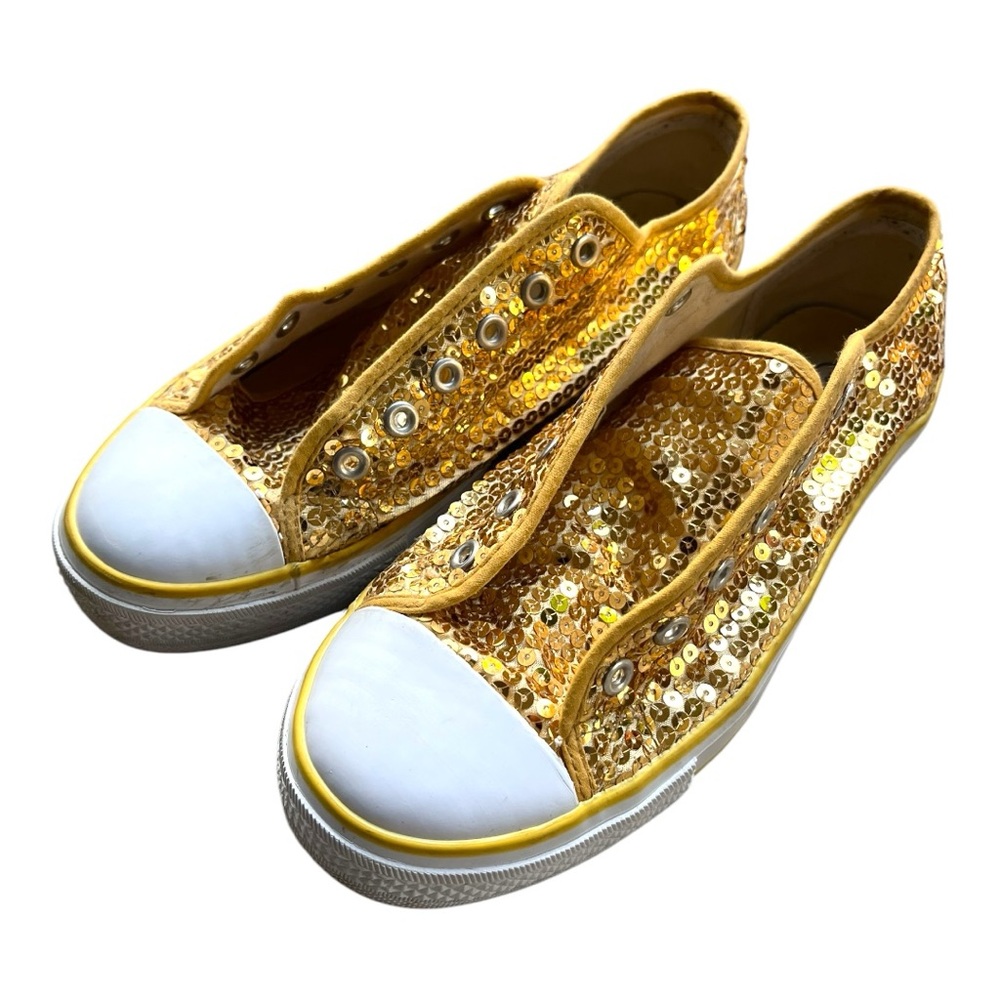 Balera gold sequins dance shoes